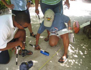 Coral Reef CSI Training - Belize (Photo courtesy of CORAL)
