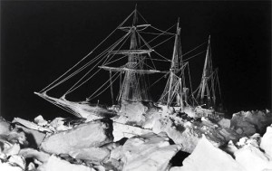 Shackleton's "Endurance," Trapped in the Antarctic Ice