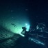 Deepworker submersible filming grenadier at bottom of Bering Sea, Alaska