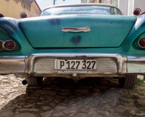 Vintage Chevy in Cuba