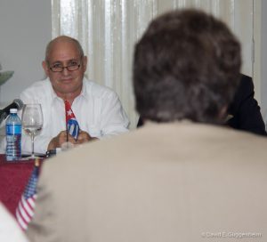 Vice Minister José Fidel Santana Núñez and Ambassador David Balton